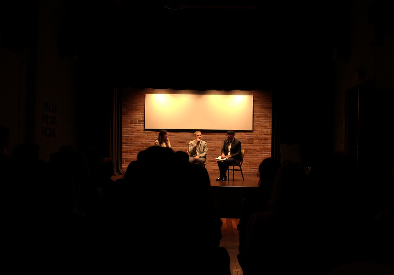 Panel discussion with writers at Refly event